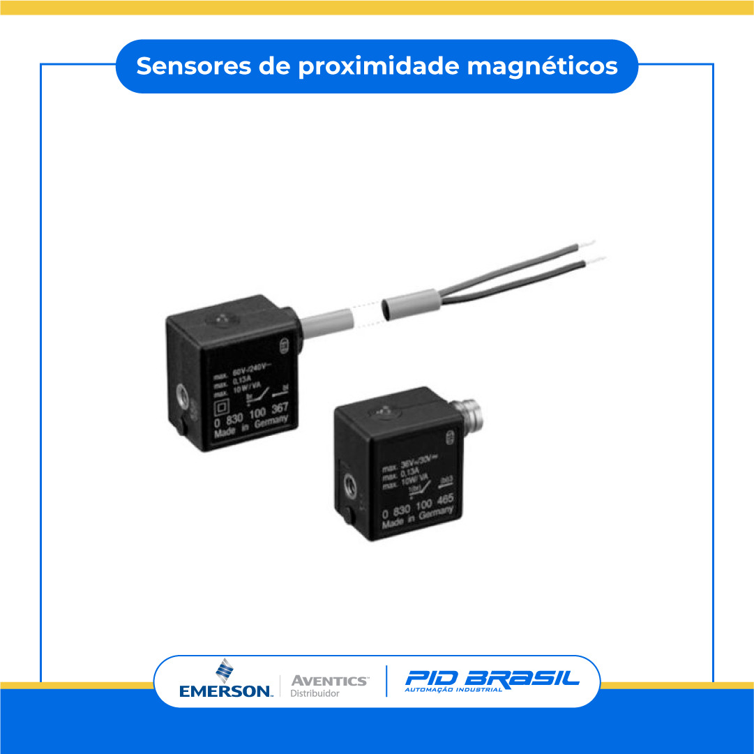 Sensores de proximidade magnéticos